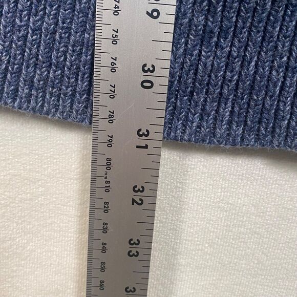 L.L. Bean Organic Cotton Waffle Knit Full Zip Cardigan – Men’s L Tall - Picture 10 of 11